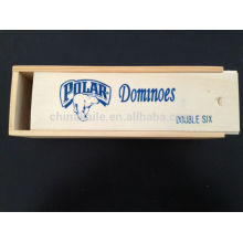 Logo Domino sets With Wooden Box